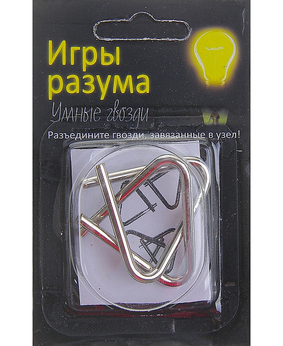 Головоломка Игры разума "Умные гвозди" №16