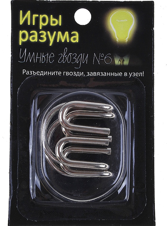 Головоломка Игры разума "Умные гвозди" №6